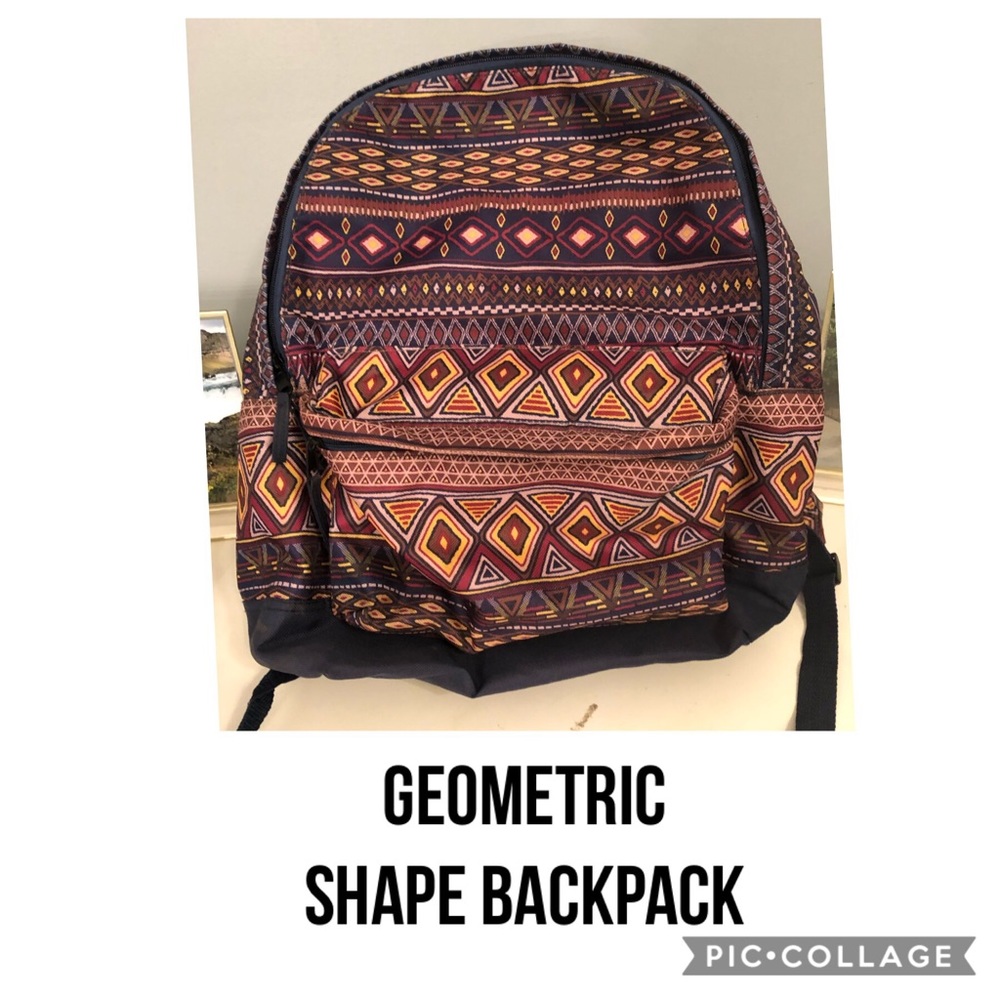 Geometric shapes Backpack